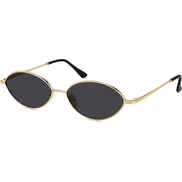 Retro Small Polarized Sunglasses Womens Mens Vintage Narrow Irregular Amazon.com: SOJOS Retro Small Polarized Sunglasses Womens  main image 3