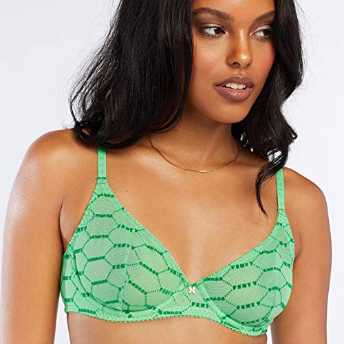 Savage X Fenty Women S Flocked Logo Unlined Bra Choose Sz Color Ebay