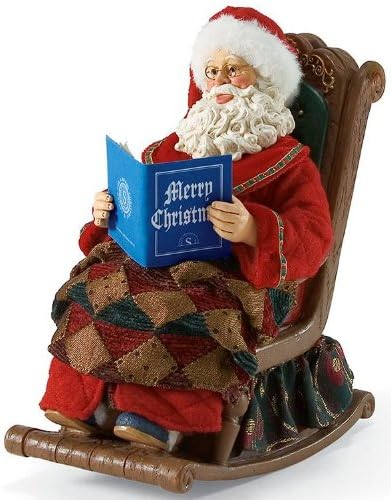 2011 Enesco Department 56 Clothtique Possible Dreams *Hope* Santa's Beard Spells Hope and His Chair Is a Money Bank