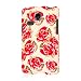 LG Lucky Case, MPERO SNAPZ Series Two Piece Rubberized Textured Non Slip Polycarbonate Durable Hard Snap-On Case for Lucky [Perfect Fit & Precise Port Cut Outs] - Vintage Red Roses