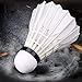ZHENAN 12-Pack Advanced Goose Feather Badminton Shuttlecocks with Great Stability and Durability,Shuttlecock Indoor Outdoor Sports Hight Speed Training Badminton Birdies Balls