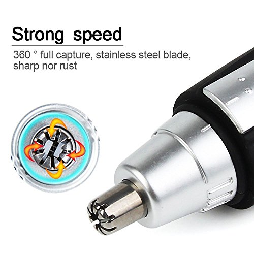 image for Ear Nose Trimmer, Ariel-gxr electric waterproof nose hair trimmer Stai