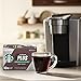 Starbucks Dark Roast K-Cup Coffee Pods with 2X Caffeine, for Keurig Brewers, 6 boxes (60 pods total)
