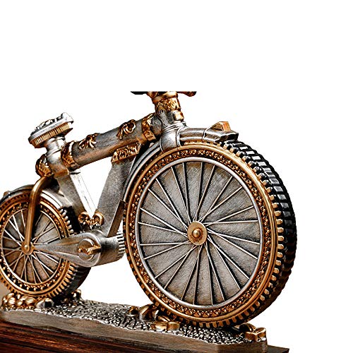 Antique Bicycle Table Clock - Image 5