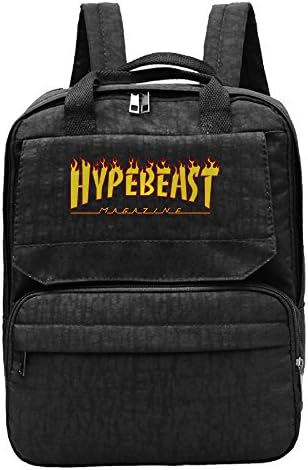 Women Thrasher Magazine Flame Logo Girls Oxford Students Backpack Rucksack School Bag Travel Outdoor Backpack