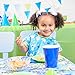 Bumkins Disney Monsters Inc Junior Bib / Short Sleeve Toddler Bib / Smock 1-3 Years, Waterproof, Washable, Stain and Odor Resistant – Blue