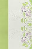 The Study Bible for Women: NKJV Large Print Edition, Willow Green/Wildflower LeatherTouch