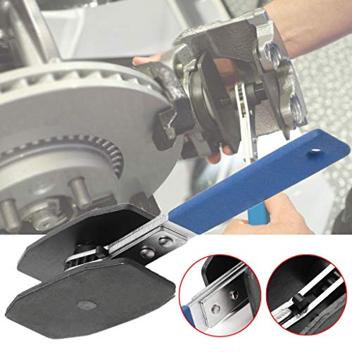 1 x Ratchet Brake Piston Caliper,Maonet Car Ratchet Brake Piston Caliper Spreader Tool Brake Caliper Press Twin Quad (Blue)