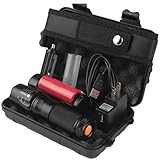 Flashlight,OVERMAL 6000lm Genuine Shadowhawk X800 Tactical Flashlight T6 LED Military Torch kit