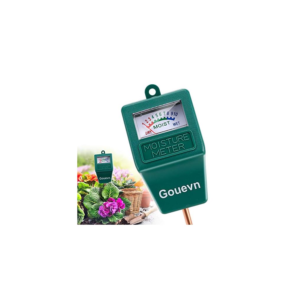 Gouevn Soil Moisture Meter, Plant Moisture Meter Indoor & Outdoor