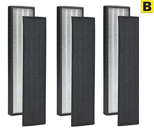 LSE Lighting True HEPA Filter B for GermGuardian FLT4825 AC4300 AC4800 AC4900 Series (3)