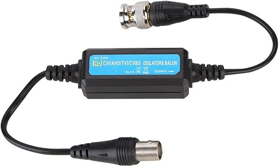 Amazon.com: Ground Loop Isolator Plastic, HD-TVI/CVI/AHD/CVBS Ground