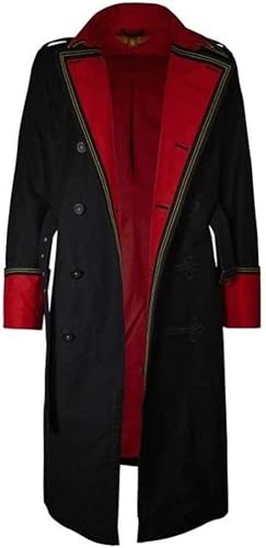 SBRM Warhammer 40K Commissar Imperial Guard Black Trench Coat: Amazon