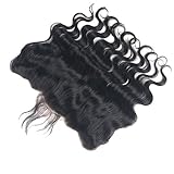 Sunny 6A Brazilian virgin Human Hair Body Wave Free Part Full Lace Frontal Closure with Baby Hair 13