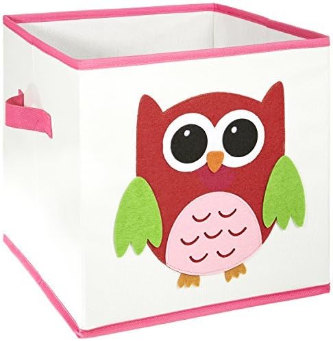 LOMOS Toy Box with Various Animal Motifs and Lots of Storage Space (30x 30x 30cm)