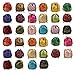 Mother's taste BB 34pcs Silk Brocade Jewelry Pouch Bag, Drawstring Coin Purse, Gift Bag Value Set
