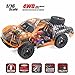 Cheerwing REMO Rocket RC Truck 1:16 2.4Ghz 4WD Remote Control Car High Speed Off-road Short Course Truck Orange
