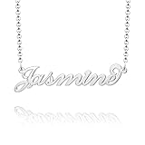 Q&Locket Jasmine Name Necklace Personalized