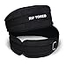 Lifting Belt By Rip Toned - 4.5 Inch Weightlifting Back Support & Bonus Ebook - For Powerlifting, Xfit, Bodybuilding, Strength & Weight Training, MMA