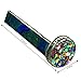 J Devlin Kal 106 Green Stained Glass Kaleidoscope with Two Wheels Gift for Dad Father's Day