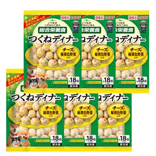 いなば いつものこだわりごはん つくねディナー チーズ・緑黄色野菜入り 120g 6個セット商品画像