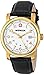 Wenger Men's 01.1041.110 Urban Classic 3H Gold-Tone Watch With Black Leather Band