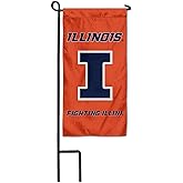Illinois Fighting Illini Mini Garden and Flower Pot Flag Topper