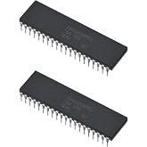 Bridgold 2pcs Z84C0020PEC Z80 Z80CPU IC CPU Microprocessor 20MHz,DIP-40.