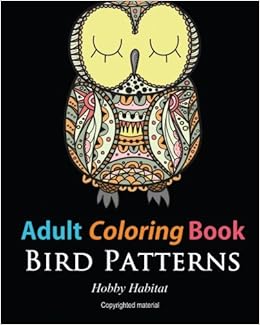 Adult Coloring Books Bird Zentangle Patterns 51