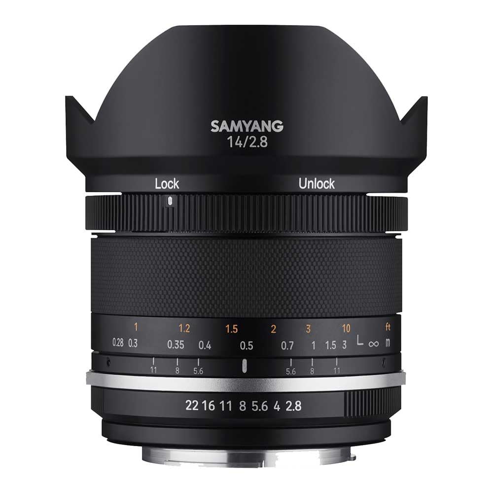 Samyang MF 14mm F2.8 MK2 AE Manual Focus Lens for Nikon F