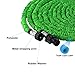 Waterpal Garden 50ft Gardenhose-Green Expandable Water Hose with Triple Layer Latex Core, Stamped Aluminum J