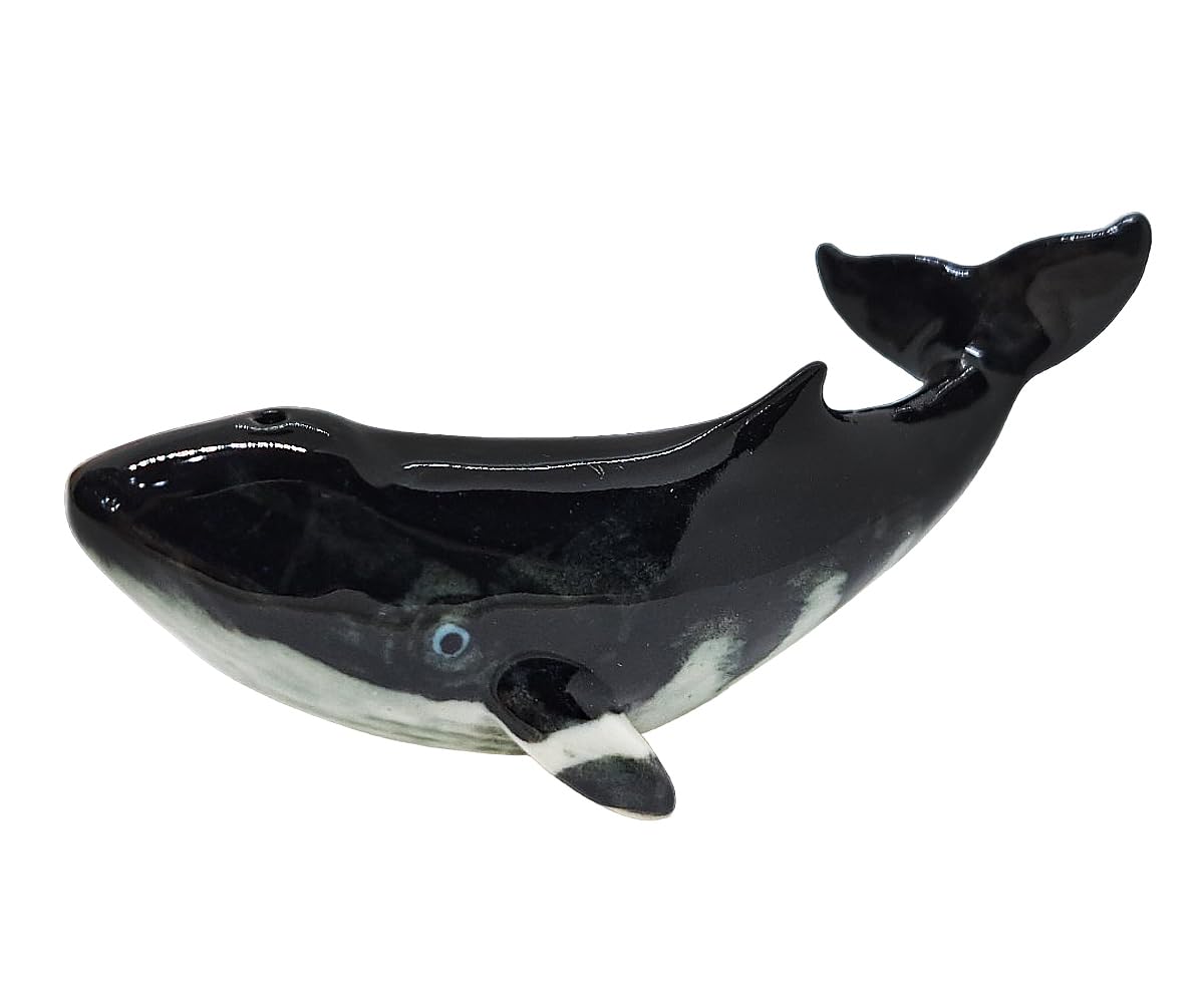 WitnyStore Tiny 2½" Long Minke Whale Figurine