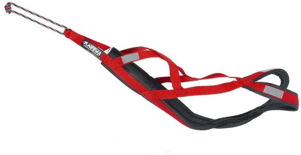 Neewa Pro Sled Dog Harness (Red, Large)