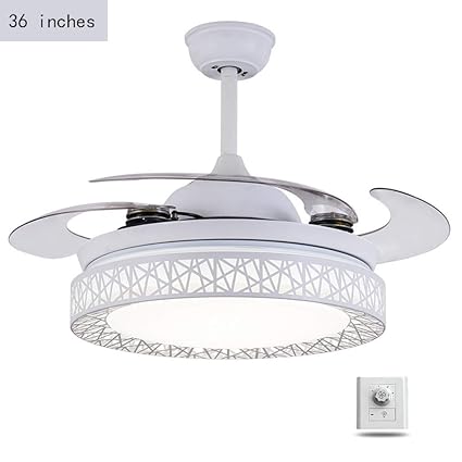 Amazon Com Belief Rebirth Ceiling Fans With Light 36 Inch Modern