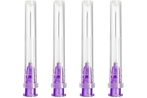 YEMAR HOME 24 Gauge Needle, 24g Needles for injections, （100Pack）for Scientific Labs, Industrial Dispensing Accessories