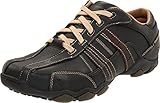Skechers USA Men's Diameter Vassell Oxford,Black/Tan,9.5 M US