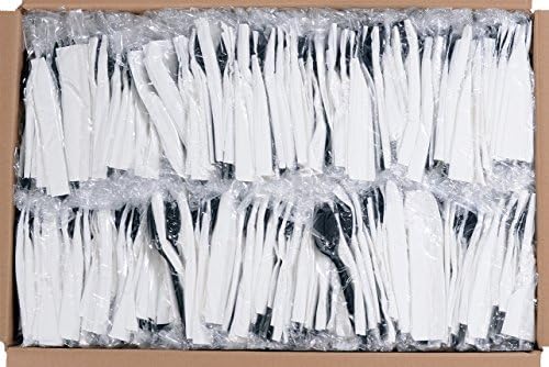 Daxwell Plastic Cutlery Kits, Medium Weight Polypropylene (PP), Spork, Napkin, Black, B10003362 (Case of 1,000)