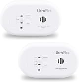 Ultrafire UBCO1 Twin Pack Battery Powered CO Alarm BS EN 50291-1/2 10yr