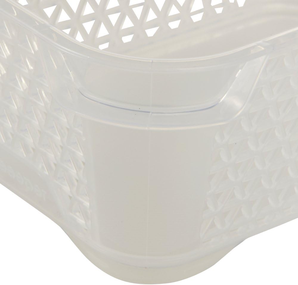 keeeper Mini Storage Basket, Stackable, A7 Size, 16x12x7 cm, Mirko, Transparent, DIN A7 - Image 5