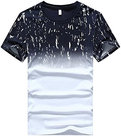 Enlive Men's Cotton Athletic Tracksuit Set Running Short Sleeve Beach T Shirts And Shorts Sportswear Summer
