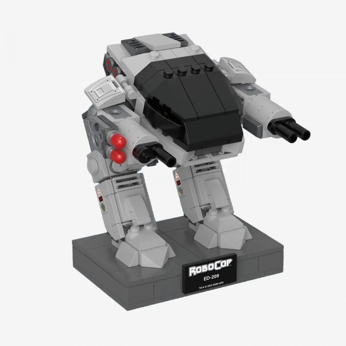 BlueBrixx Pro 106892 – Robocop ED-209 aus Klemmbausteinen mit 301 Bauelementen