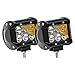 Eyourlife Led Light Pods, 18w Led Work Light Cree Led 4x4 Off Road Light Bar Pair 4 inch SUV Driving Headlight Flood Pods 2PCS