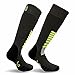 Eurosocks Micro-Supreme Over The Calf Ski Zone Socks,Dark Grey, Large