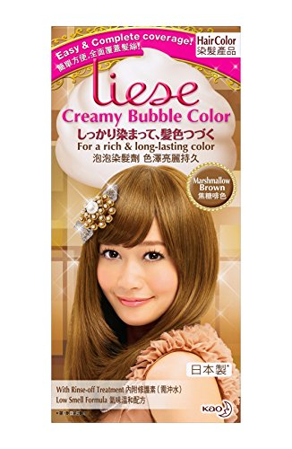 KAO Liese Soft Bubble Hair Color (Marshmallow Brown)