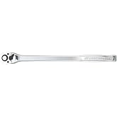DURATECH 1/4-Inch Drive 90-Tooth Ratchet - 8" Extra Long Handle, Enclosed Head, CR-V Steel