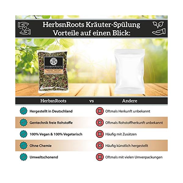 KrÃ¤uter-SpÃ¼lung "KM110" â¢ stark spÃ¼lend â¢ Wasser marsch Mischung â¢ HerbsnRoots â¢ 210g – Bild 7
