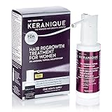 Keranique Hair Regrowth Treatment - Minoxidil Extended Nozzle Sprayer, 2 Ounce