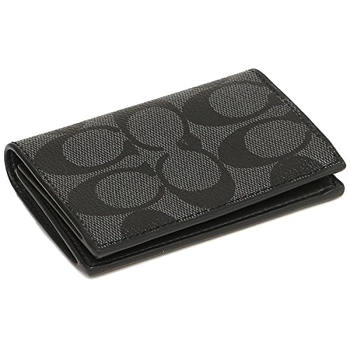 coach bifold card case
