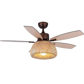 Amazon Com Zxtdsd Zxt European Retro Wooden Ceiling Fan