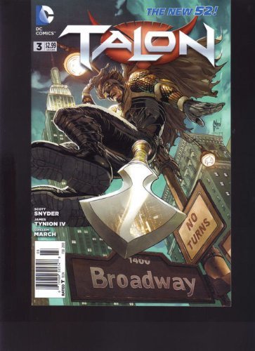 DC COMICS THE NEW 52! TALON #3 NEWSSTAND VARIANT EDITION